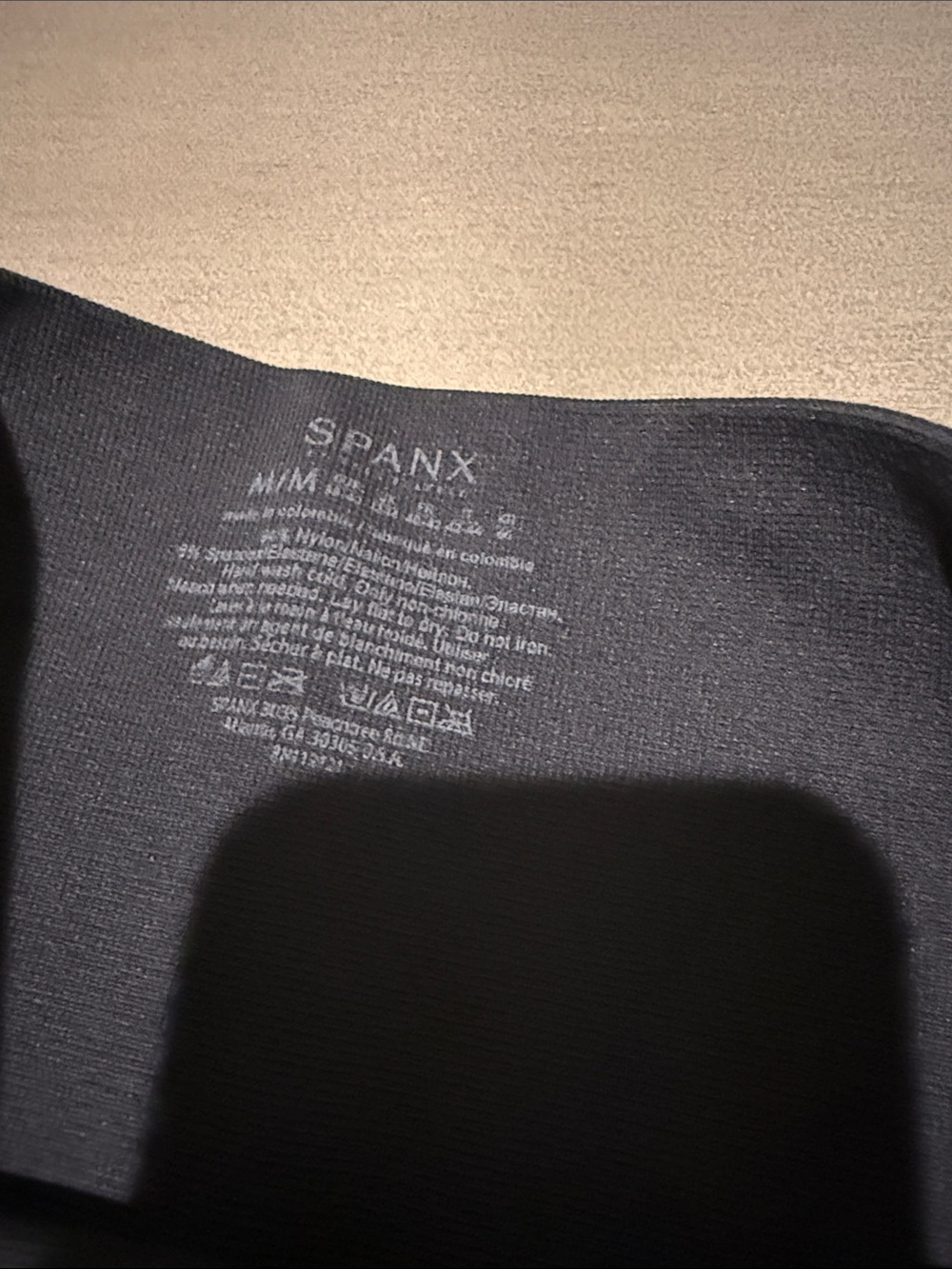 SPANX Black Seamless Shapewear Piece